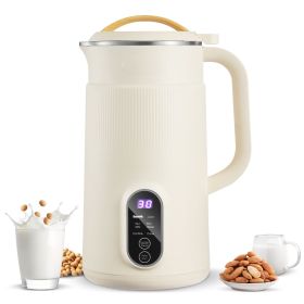 VEVOR 6-in-1 Nut Milk Maker, 20 oz Soy Milk Maker Machine with 6 Blades, for Homemade Oat, Nut, Soy, Juice