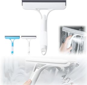 3 in 1 Spray Squeegee, 3 in 1 Window Squeegee Cleaner, Spray Window Squeegee Cleaner Tool with Spray Bottle, for Car, Window (White)